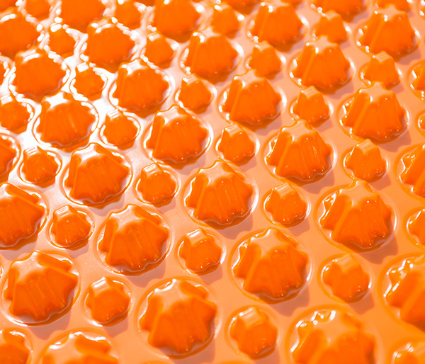 PVC排水板20型 橘黃色 PVC排水板20型 橘黃色